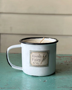 Soy Enamelware Cup 5oz. - Cotton Fresh